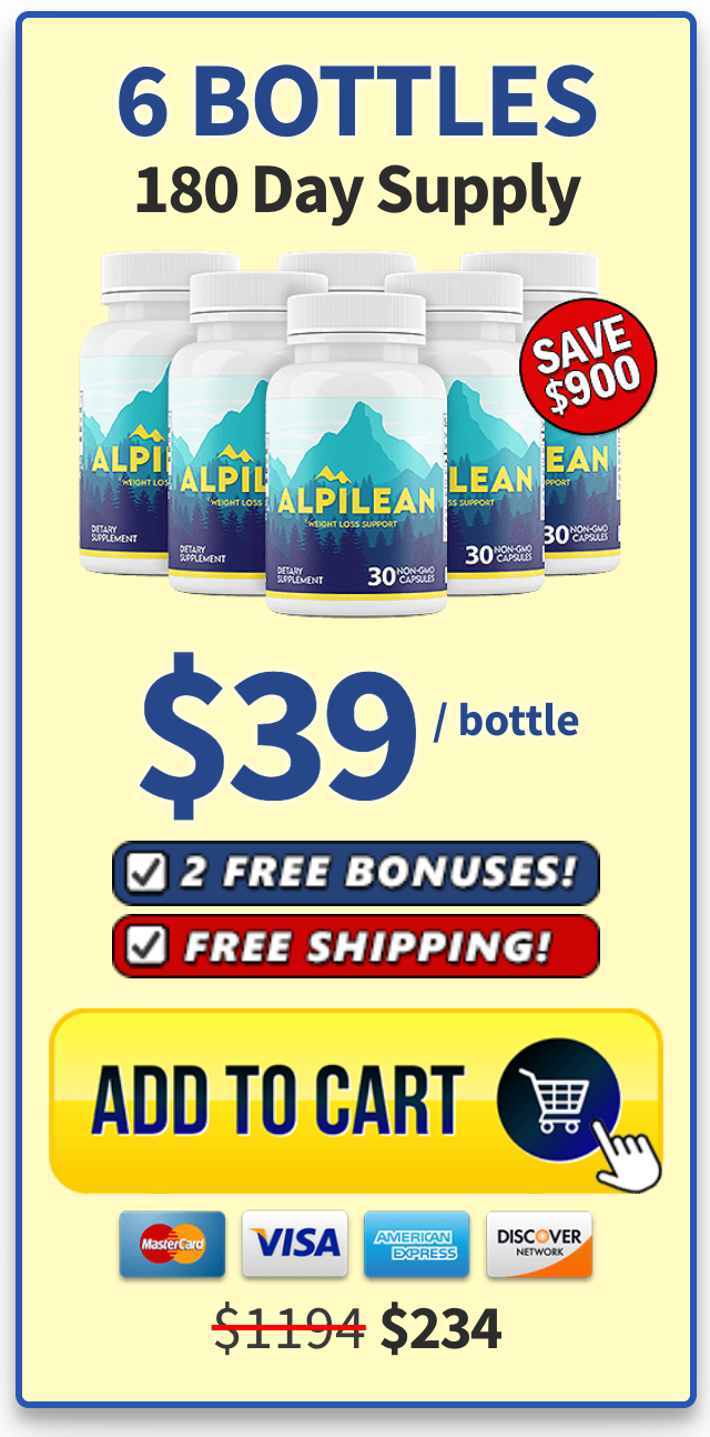 Alpilean - 6 Bottles